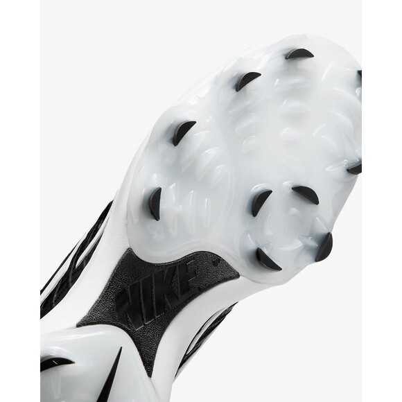 Size 8.5 Nike Alpha Huarache NXT MCS Baseball Cleats DJ6519-001 Black/White - Picture 7 of 9